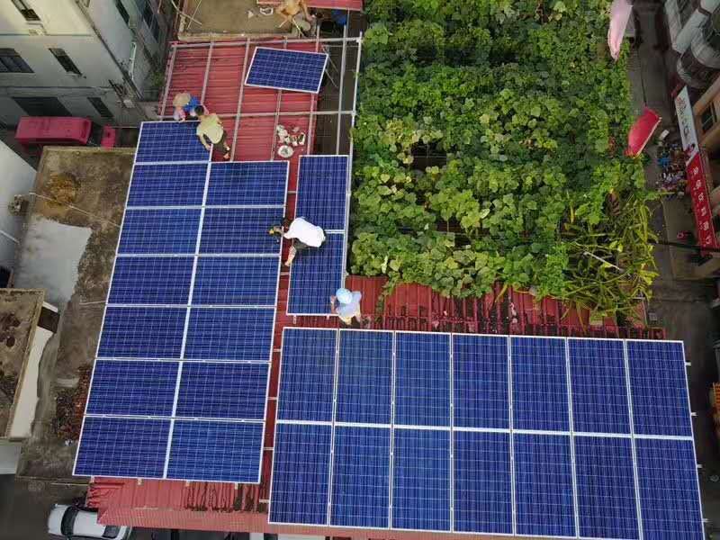 樟木头南城9.54千瓦分布式家庭光伏电站工程